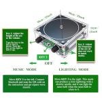 Bluetooth Tesla Coil Speaker With Plasma Arc Sound