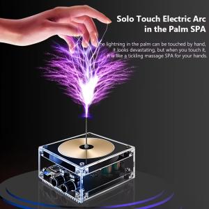 Tesla Coil Speaker with High-Res Sound & Lights