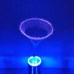 Bluetooth Arc Plasma Speaker with Tesla Coil Lights
