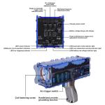 Mini Handheld Tesla Coil Gun with 10cm Arc