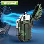 Rechargeable Windproof Plasma Lighter for Outdoor Adventures