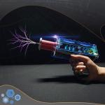Handheld Tesla Coil Gun for Lightning Effects