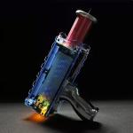 Handheld Tesla Coil Gun for Lightning Effects