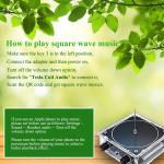 Bluetooth Plasma Loudspeaker with Tesla Coil Technology