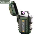 Rechargeable Flameless Lighter - Waterproof Camo Design