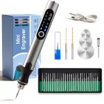 USB Rechargeable Mini Engraver with 35 Bits