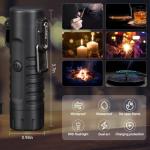 2-in-1 Plasma Lighter with LED Flashlight