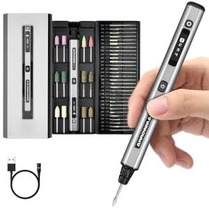 Electric Mini Engraving Pen with 42 Bits