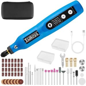 Cordless Rotary Tool Kit with 75 Accessories