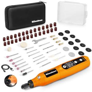 Cordless Rotary Tool Kit with 70 Accessories