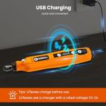 HARDELL Mini Cordless Rotary Tool with Case