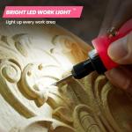 HARDELL Mini Cordless Rotary Tool Kit with 69 Accessories