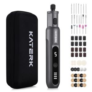Katerk Mini Cordless Rotary Tool Kit with 70 Accessories