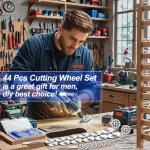 44-Piece Rotary Tool Cutting Wheel Set