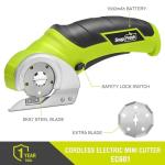 SnapFresh Cordless Electric Scissors with Replacement Blade