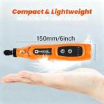 HARDELL Mini Cordless Rotary Tool Kit with Accessories