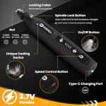 HARDELL Mini Cordless Rotary Tool with 69 Accessories