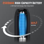 Katerk Mini Cordless Rotary Tool Kit with 70 Accessories