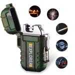Rechargeable Flameless Lighter - Waterproof Camo Design