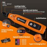 HARDELL Mini Cordless Rotary Tool Kit with Accessories