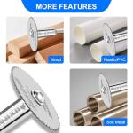 11-Piece Rotary Drill Saw Blade Set