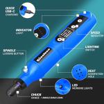 Cordless Rotary Tool Kit with 70 Accessories