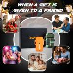 LcFun Waterproof Windproof Torch Lighters - 2 Pack