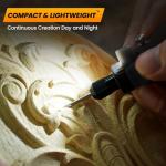 HARDELL Mini Cordless Rotary Tool with 69 Accessories