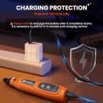 HARDELL Mini Cordless Rotary Tool Kit with Accessories