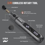 Katerk Mini Cordless Rotary Tool Kit with 70 Accessories