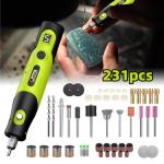 Cordless Rotary Tool Kit with 231 Accessories