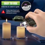 Rechargeable Windproof Plasma Lighter for Outdoor Adventures