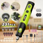 231-Piece Mini Electric Engraver and Polisher