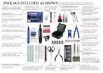 124-Piece 3D Printing Tool Kit with Bag