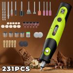 231pc Mini Rotary Tool Kit with Accessories