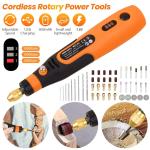 48-Piece Cordless Mini Rotary Tool Set