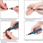 Variable Speed Mini Grinder Tool Kit with Accessories