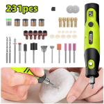 231pc Mini Rotary Tool Kit with Accessories