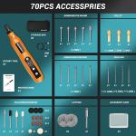 Mini Cordless Rotary Tool Kit with Accessories