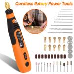 48-Piece Cordless Mini Rotary Tool Set