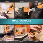 Mini Cordless Rotary Tool Kit with Accessories