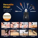 186-Piece Mini Corded Rotary Tool Kit