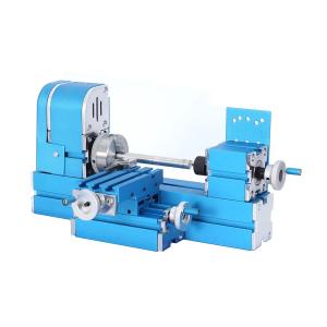 Mini Metal Rotating Lathe for DIY Projects