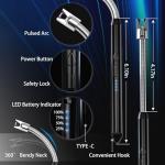 Rechargeable Plasma Arc Electric Lighters - 2 Pack