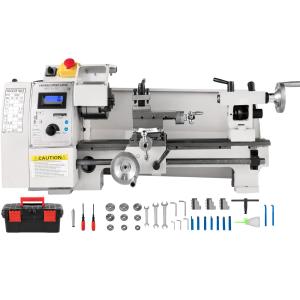 8" x 14" Variable Speed Mini Metal Lathe