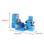 Mini Metal Rotating Lathe for DIY Projects