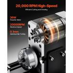 Compact Metal Lathe Machine for Precision Crafting