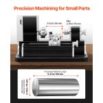 Compact Metal Lathe Machine for Precision Crafting