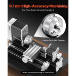 Compact Metal Lathe Machine for Precision Crafting