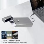 USB Rechargeable Plasma Dual Arc Electric Lighter